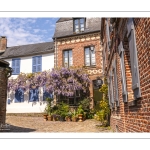 La maison à la glycine à saint-Valery