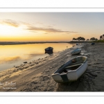 Aube sur les quais de Saint-Valery-sur-Somme