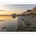 Aube sur les quais de Saint-Valery-sur-Somme