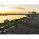 Aube sur les quais de Saint-Valery-sur-Somme