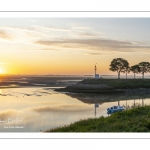 Aube sur les quais de Saint-Valery-sur-Somme