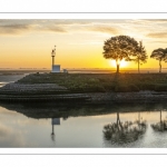 Aube sur les quais de Saint-Valery-sur-Somme