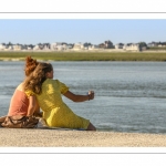 France, Somme (80), Baie de Somme, Saint-Valery-sur-Somme, la promenade  le long des quais de la Somme est des plus agréables, à pied ou à vélo // France, Somme (80), Baie de Somme, Saint-Valery-sur-Somme, the walk along the quays of the Somme is very pleasant, on foot or by bike.