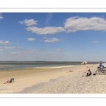 Bancs de sable au Hourdel transformés en plage