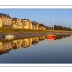 Les quais de Saint-Valery au petit matin