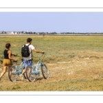 Cyclistes au Cap Hornu