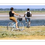 Cyclistes au Cap Hornu