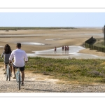 Cyclistes au Cap Hornu