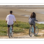 Cyclistes au Cap Hornu