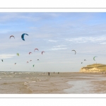 La plage de Wissant et les sports de glisse